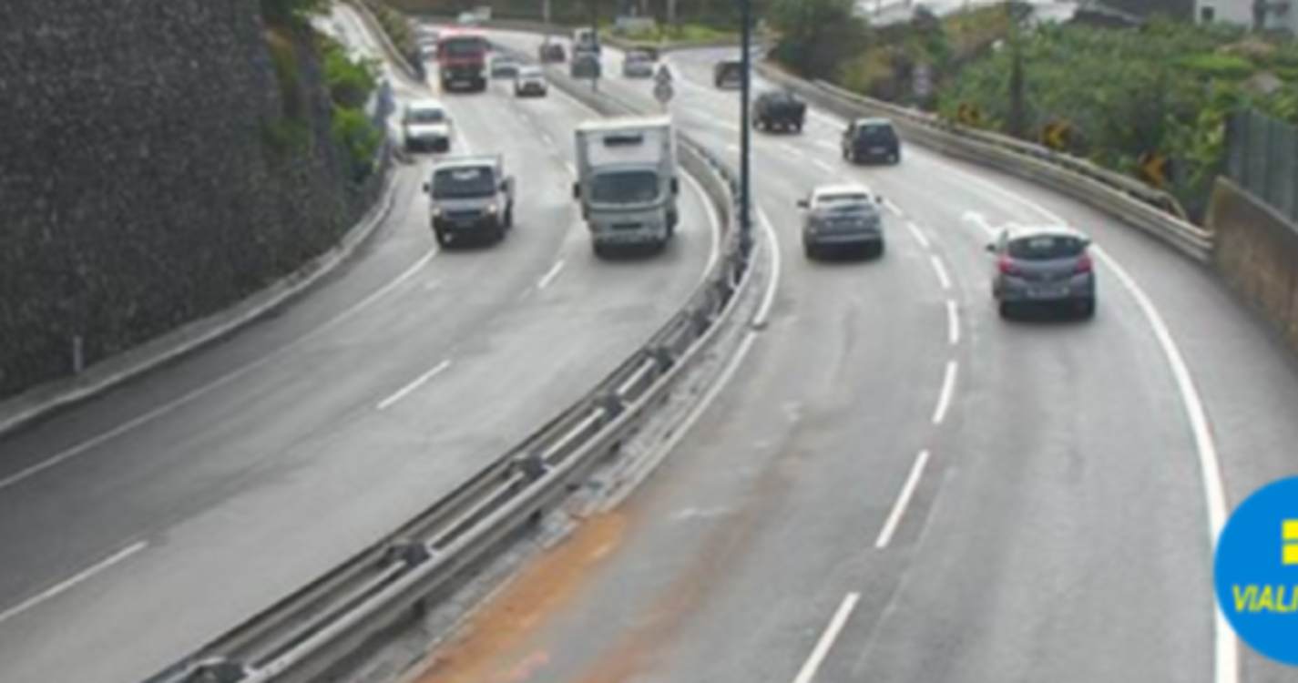 Jovem ferido após despiste na via rápida em Câmara de Lobos