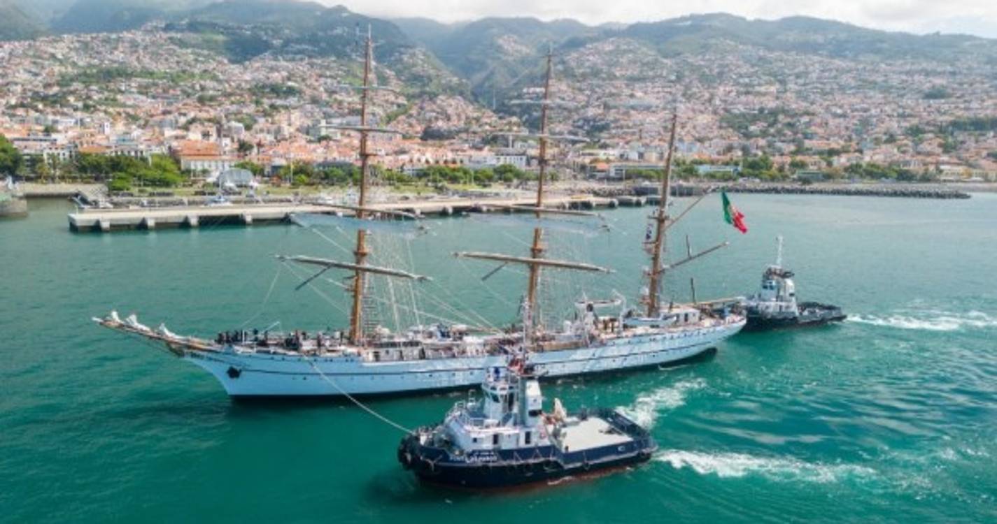 Navio Escola Sagres já está no Funchal