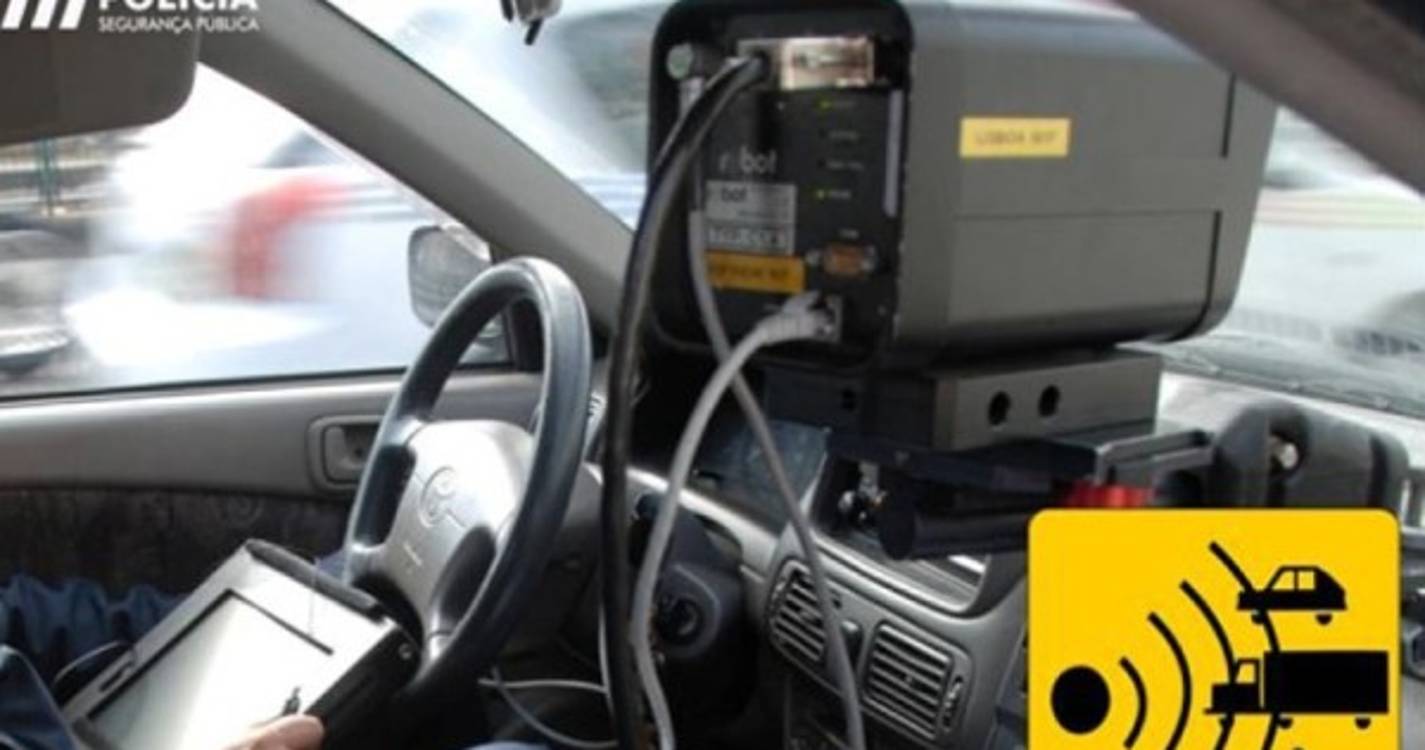 PSP divulga lugares onde vão estar os radares em junho