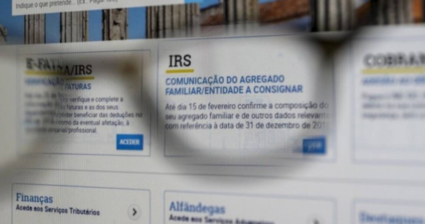 Novas tabelas de retenção de IRS já estão publicadas
