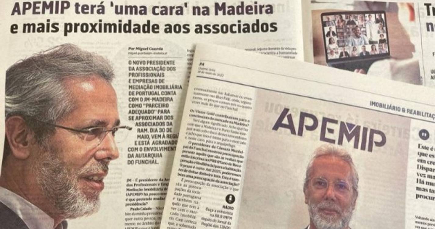 APEMIP reúne a 30 de maio com mediadores da Madeira