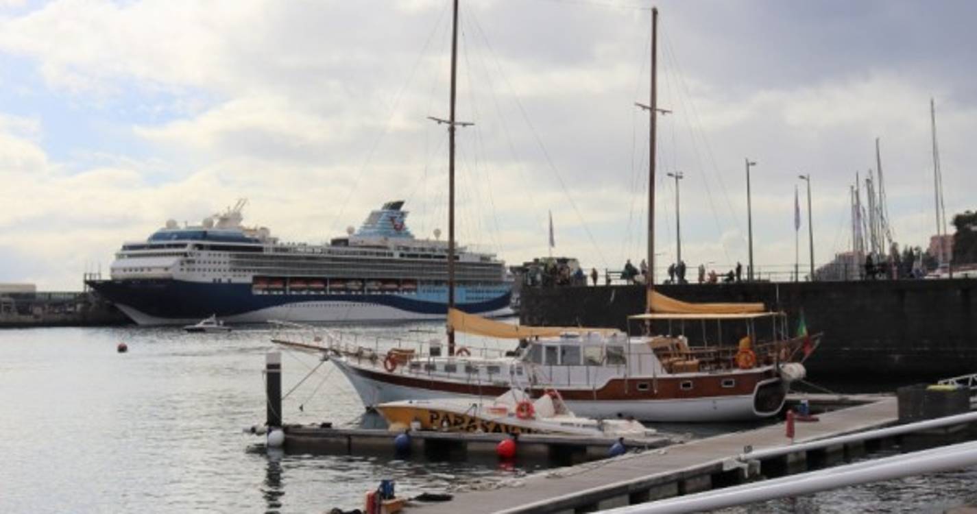 &#34;Marella Explorer&#34; faz escala antecipada e traz a bordo 2.721 pessoas