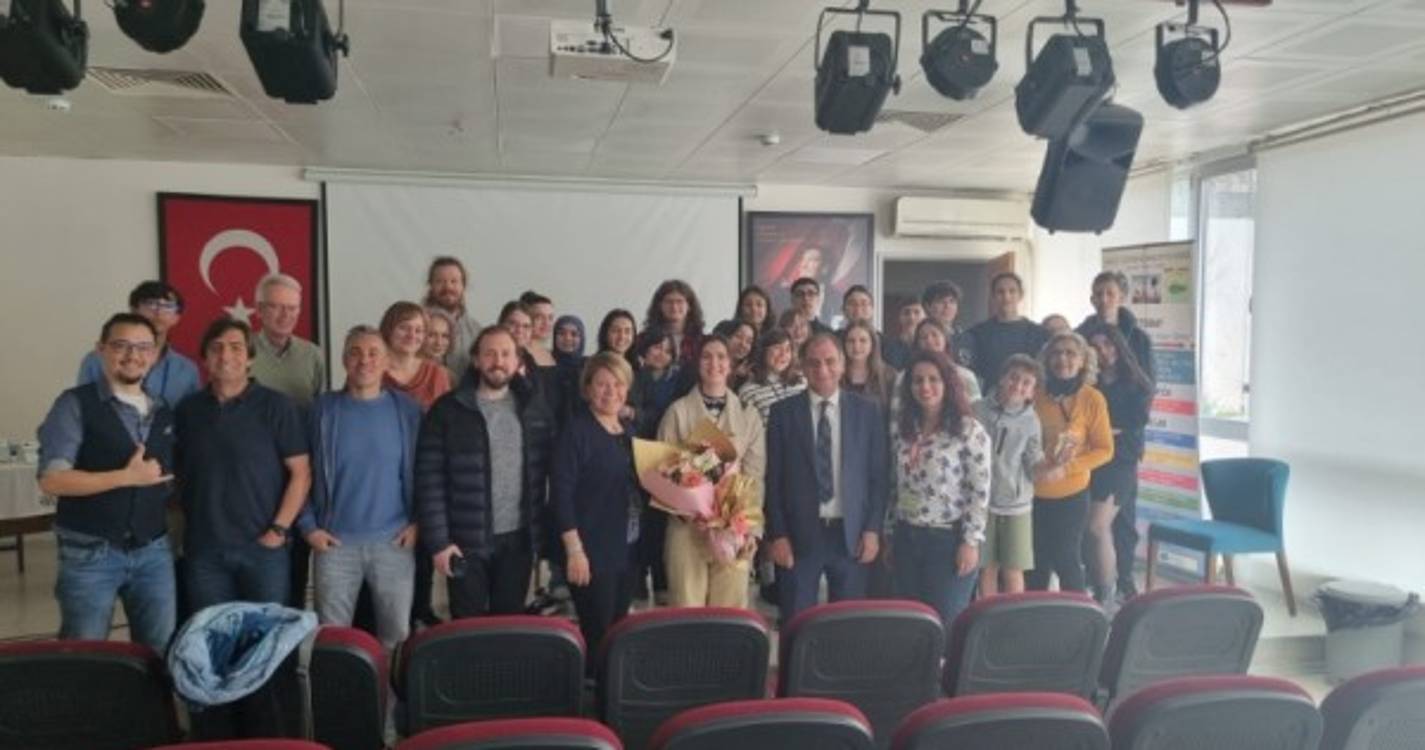 Bartolomeu Perestrelo em trabalho na Turquia no âmbito do Programa Erasmus +