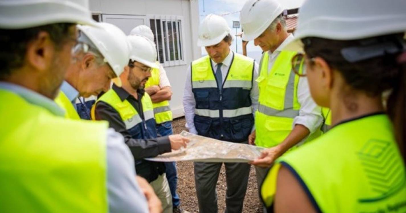 Obra do novo Hospital em Santa Rita decorre bom ritmo