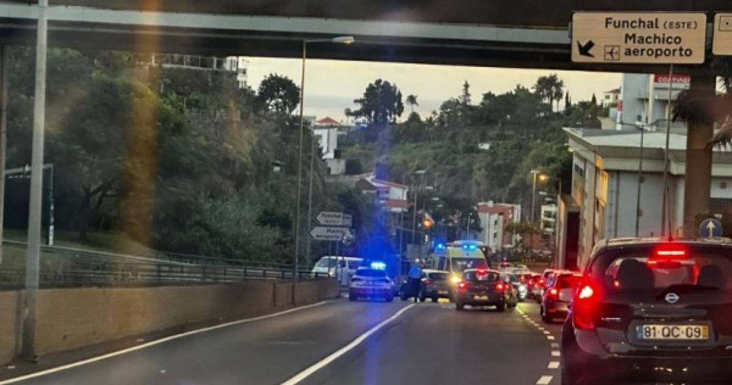 Acidente nos Viveiros fez um ferido