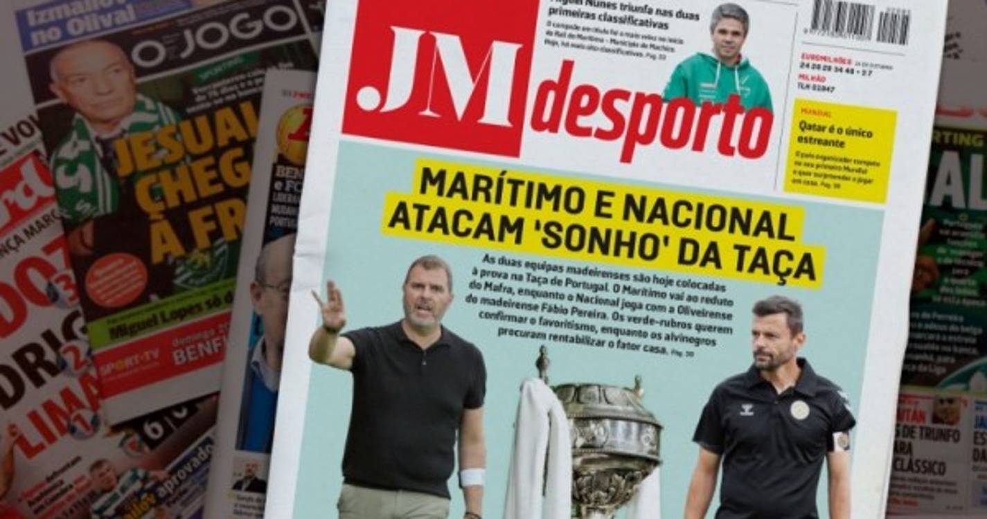 Marítimo e Nacional atacam 'sonho' da Taça