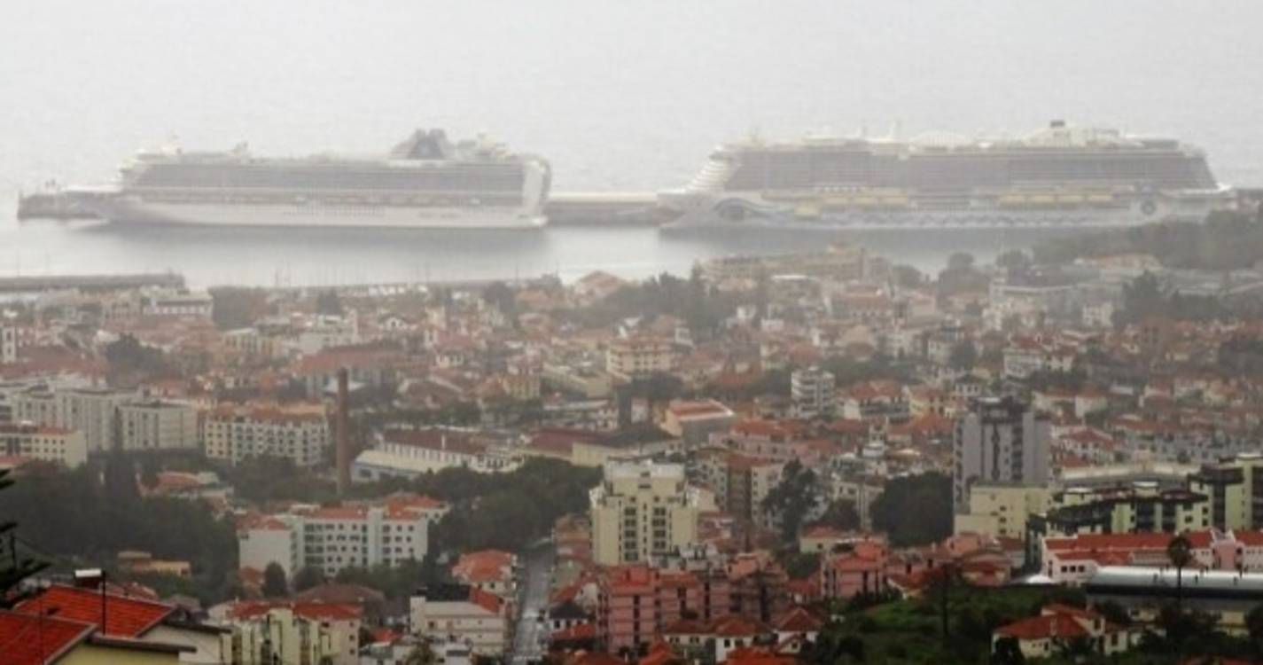Porto do Funchal com dois navios que trazem mais de 10 mil pessoas