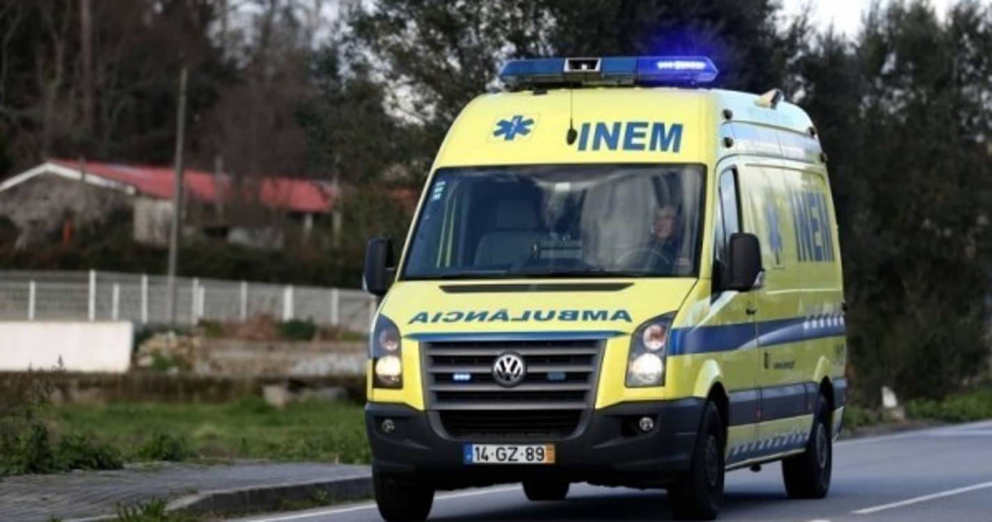 Acidente provoca um morto e dois feridos ligeiros no IC2