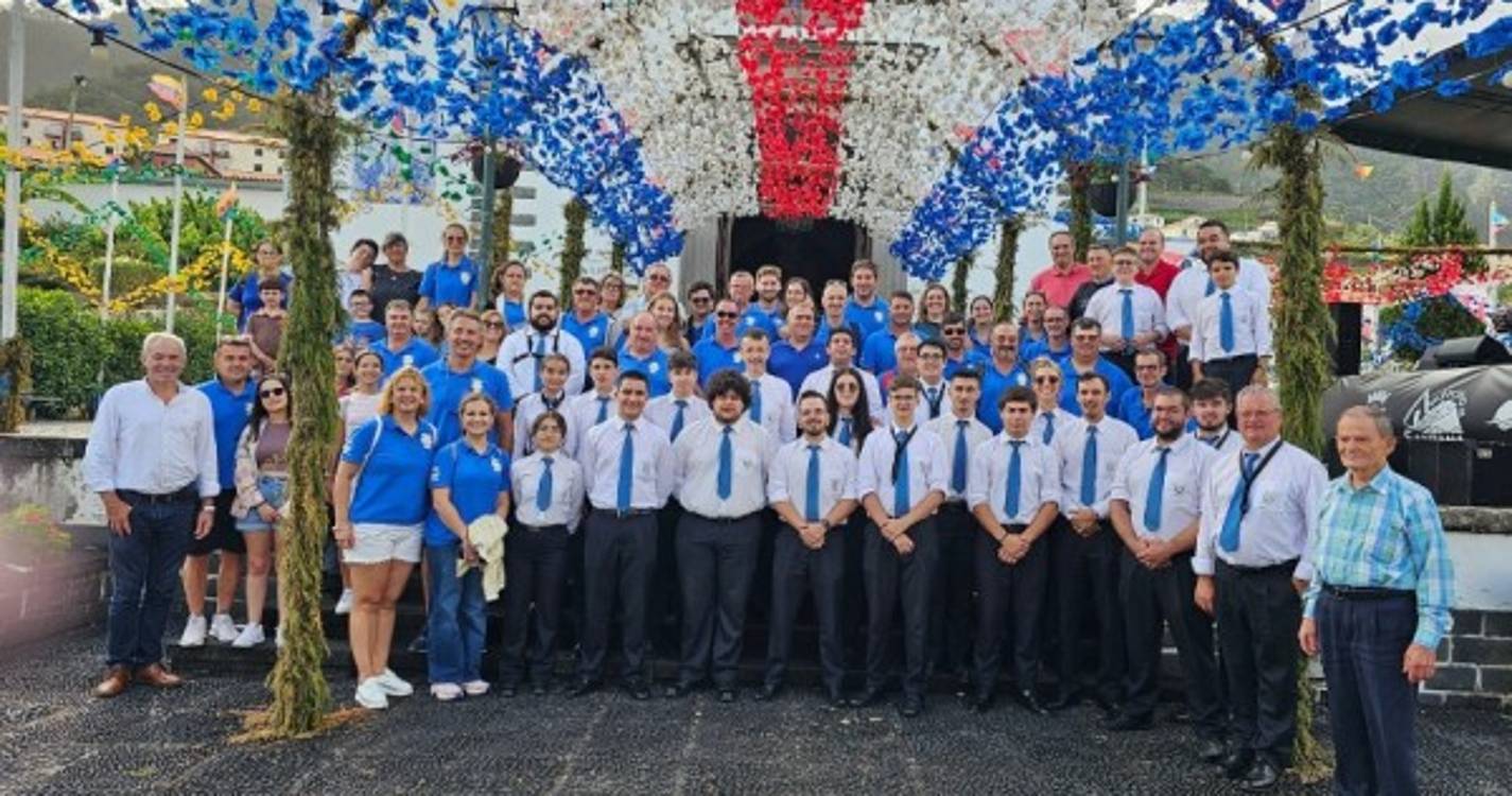 Intercâmbio une bandas filarmónicas regionais no Faial