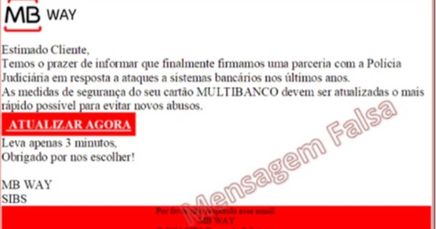 Polícia Judiciária alerta para mensagem falsa