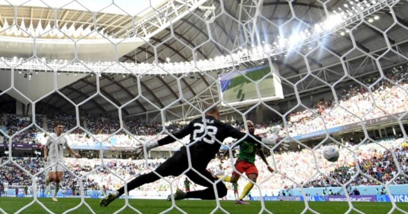 Mundial2022: Camarões e Sérvia empataram a três golos