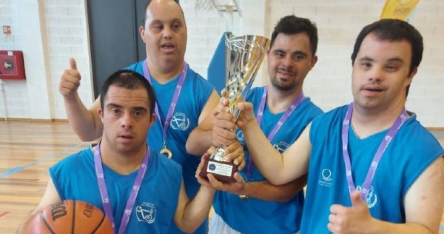'Os Especiais' sagram-se campeões nacionais de Basquetebol 'Síndrome Down'