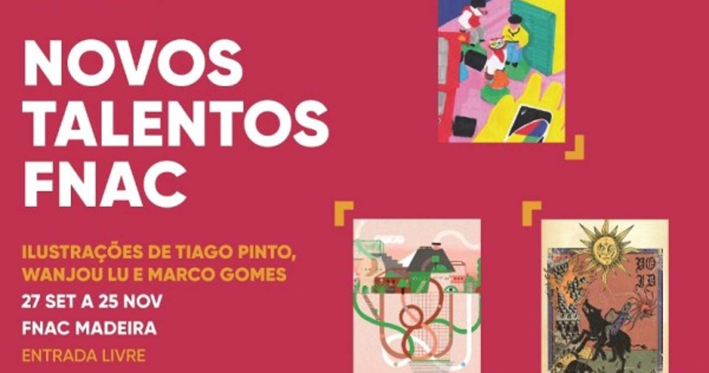 Novos Talentos FNAC Ilustração: vencedor madeirense com trabalho em exposição