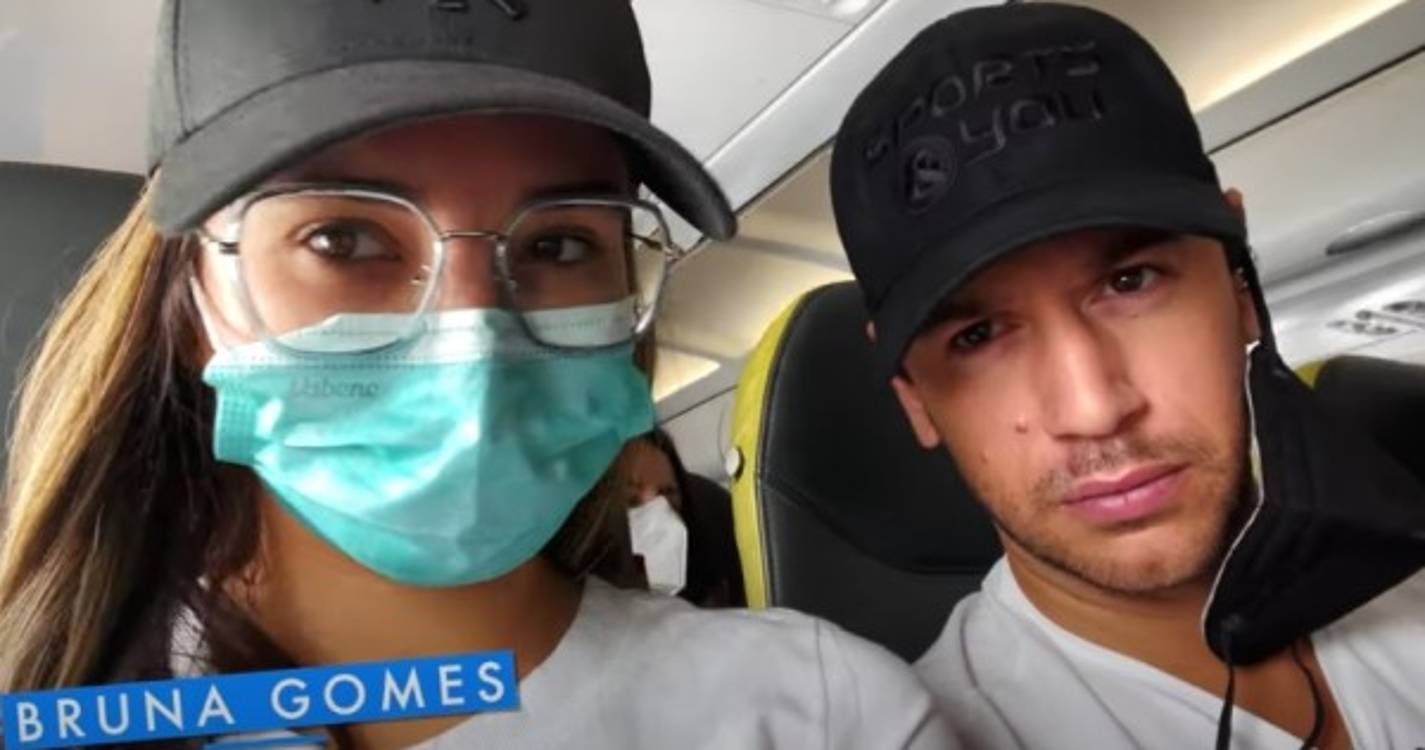 Bruna Gomes partilha vídeo da chegada à Madeira