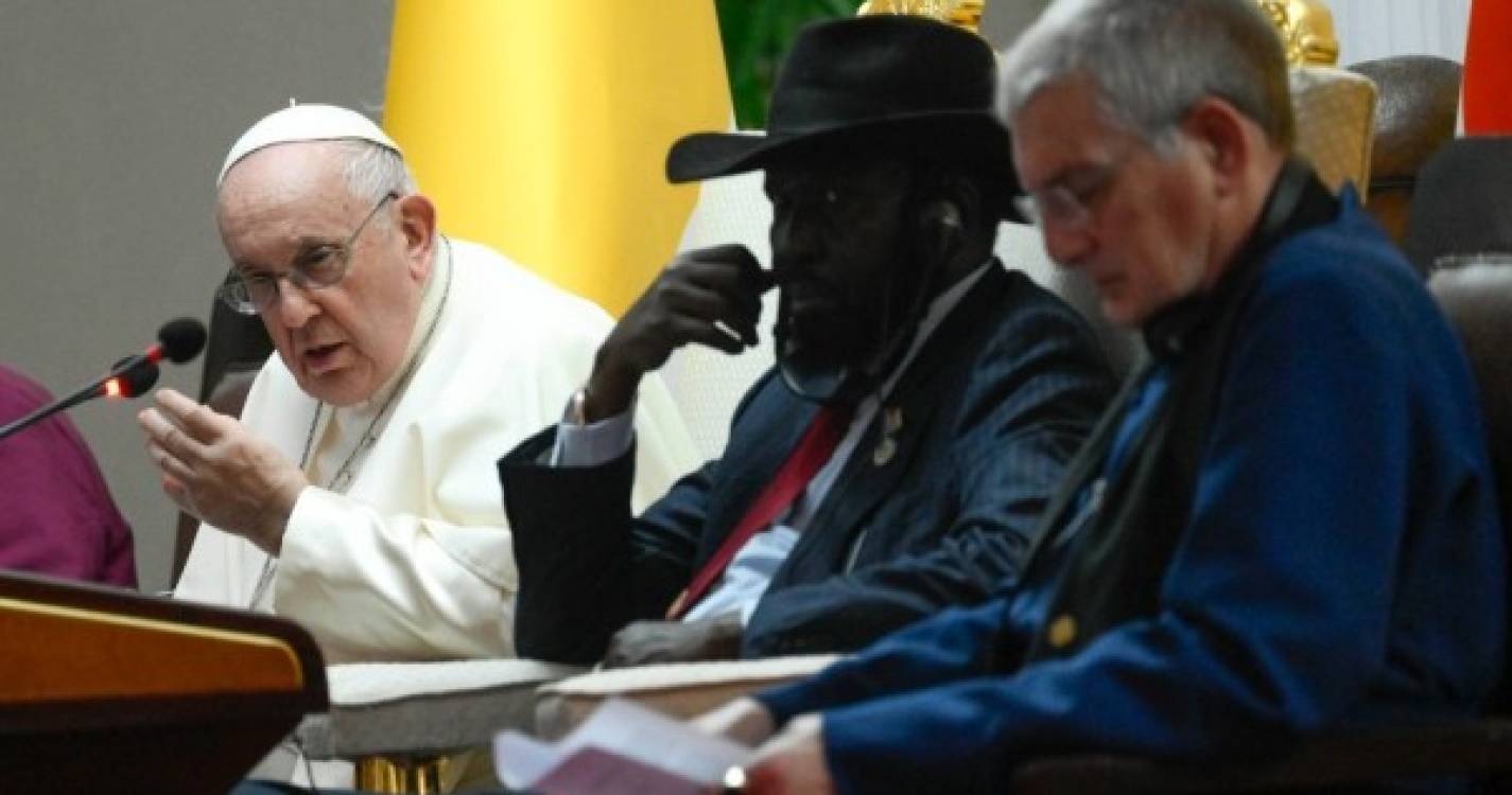 Presidente do Sudão do Sul compromete-se perante o Papa a desbloquear acordo de paz