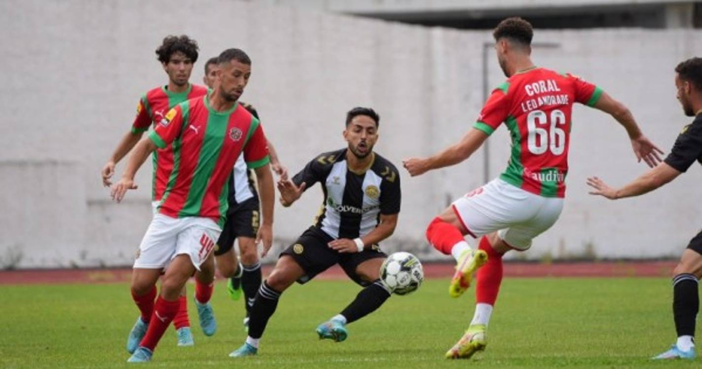 Marítimo vai batendo Nacional ao intervalo em Machico