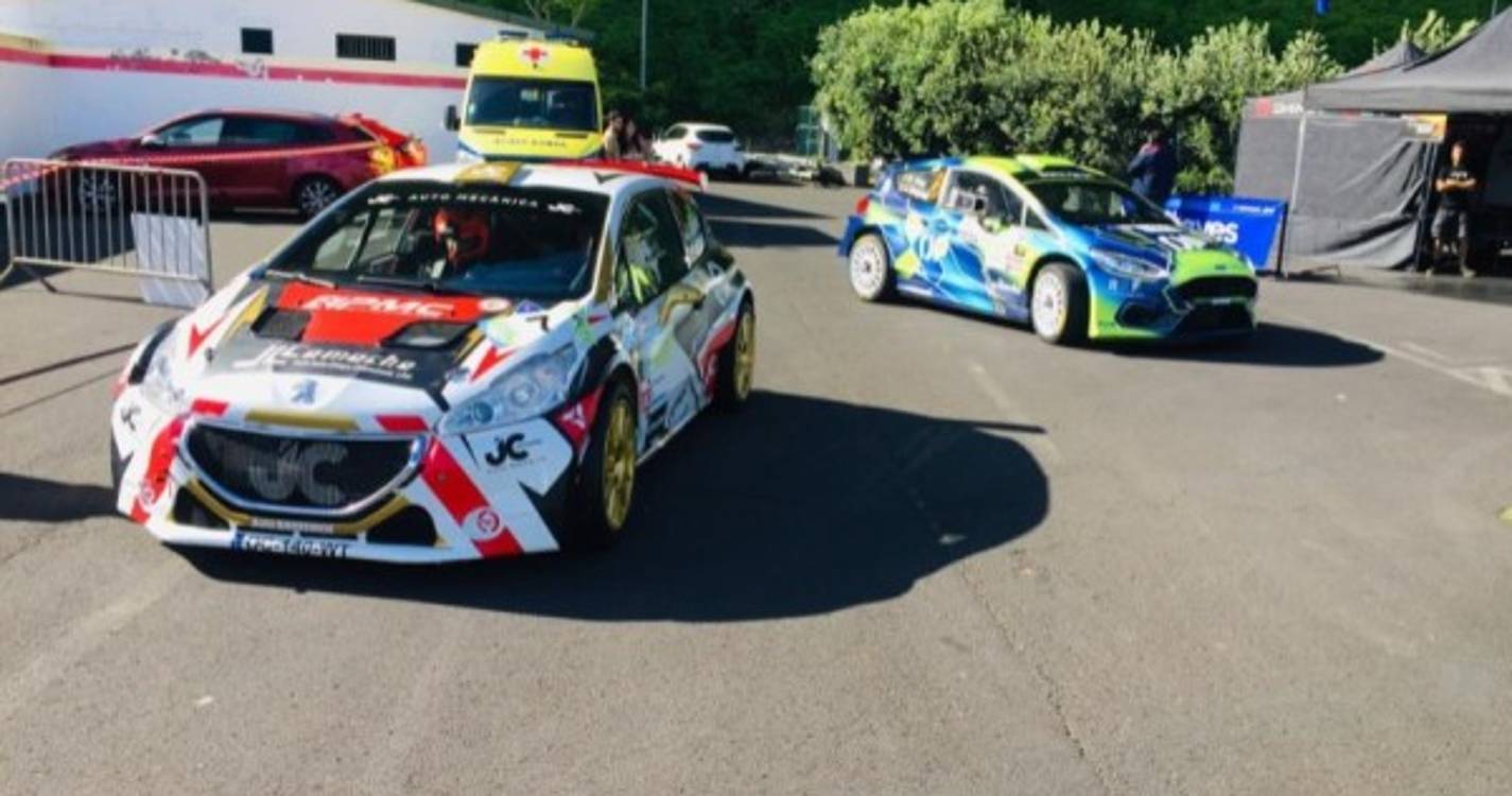 Classificativa do Rosário começa com atraso. PSP teve de entrar no troço da prova