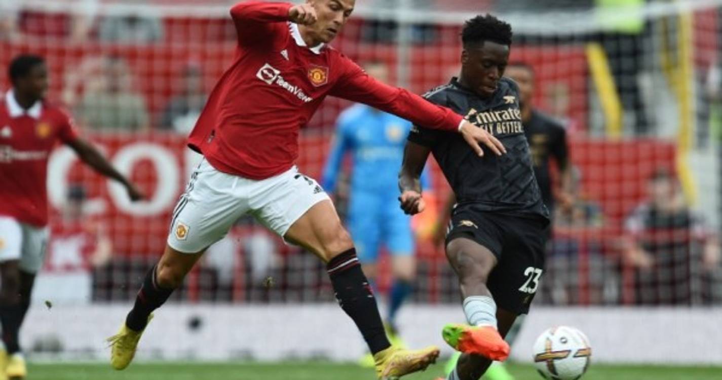 CR7 jogou na segunda parte em novo triunfo do United