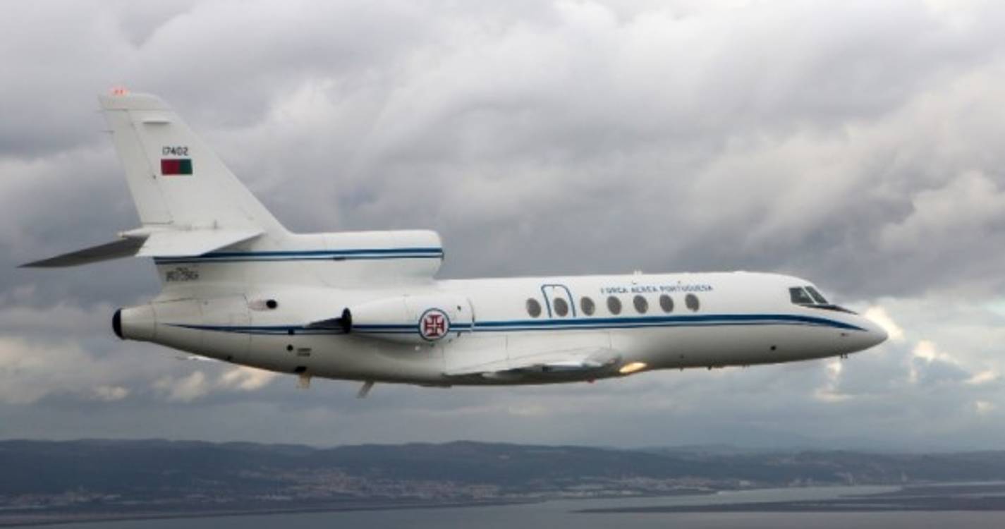 Falcon transporta doente entre a Madeira e o continente