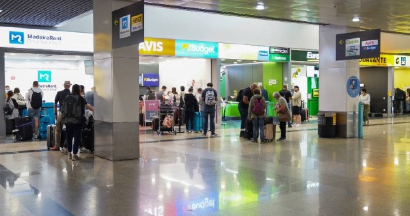 Movimento de passageiros nos aeroportos da Região cresceu em outubro cerca de 40% face a 2019