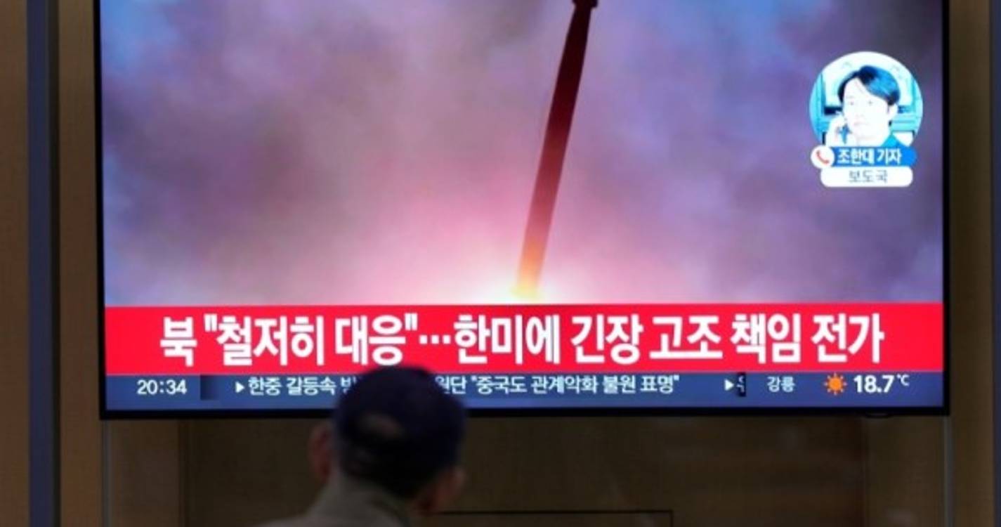 EUA, Coreia do Sul e Japão condenam disparos de mísseis norte-coreanos