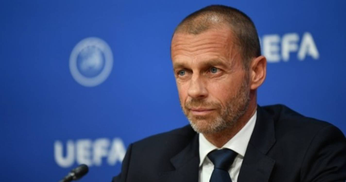 Superliga: Presidente da UEFA diz que jogos da 'Champions' não estão em risco