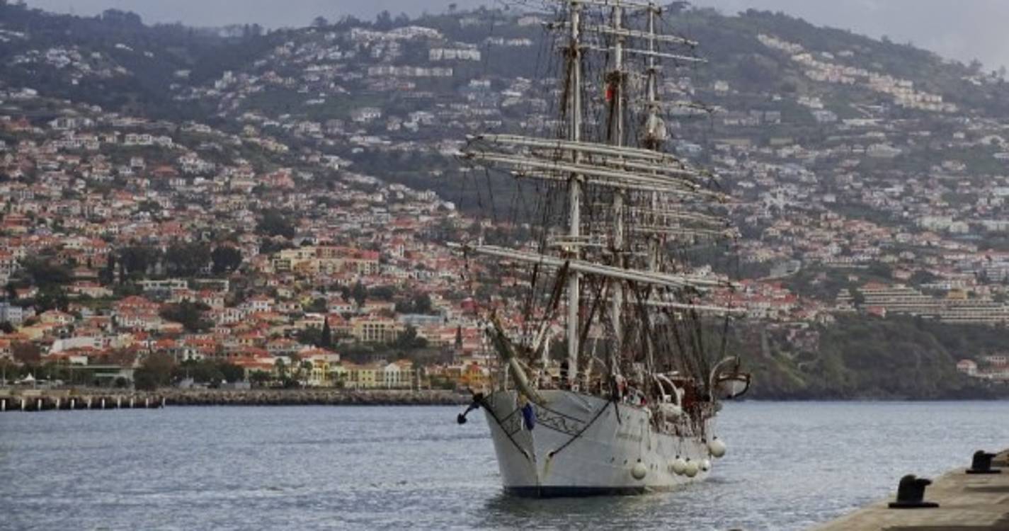 Veleiro 'Christian Radich' de regresso à Madeira