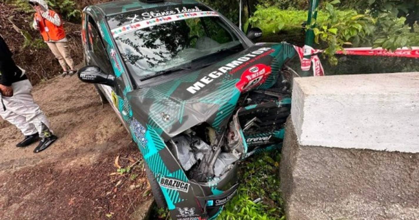 RVM: João Alix e Paulo Pinto sofrem acidente