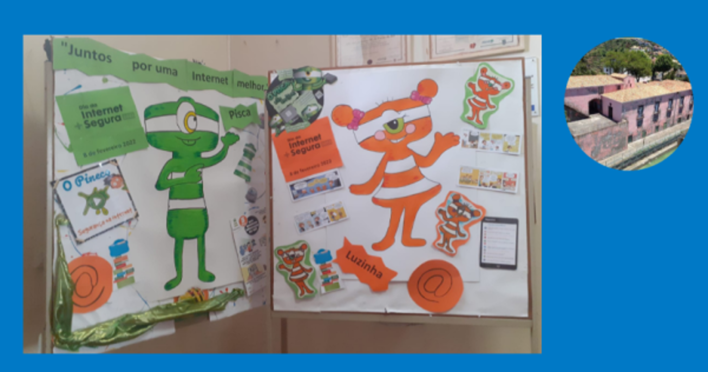 Projeto 'SeguraNet' com diversas atividades em fevereiro na EB1/PE da Lombada - Ponta do Sol