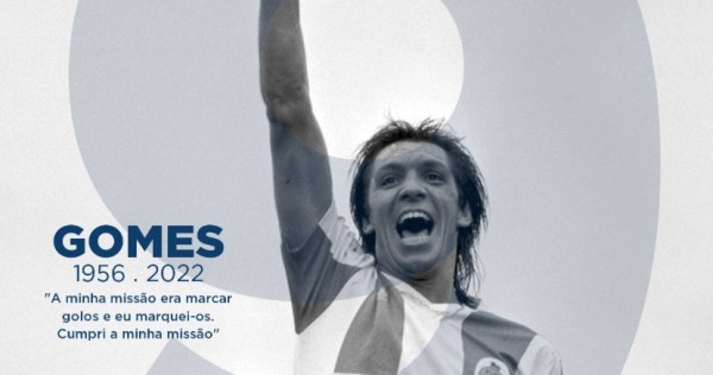 Morreu Fernando Gomes, bibota de ouro