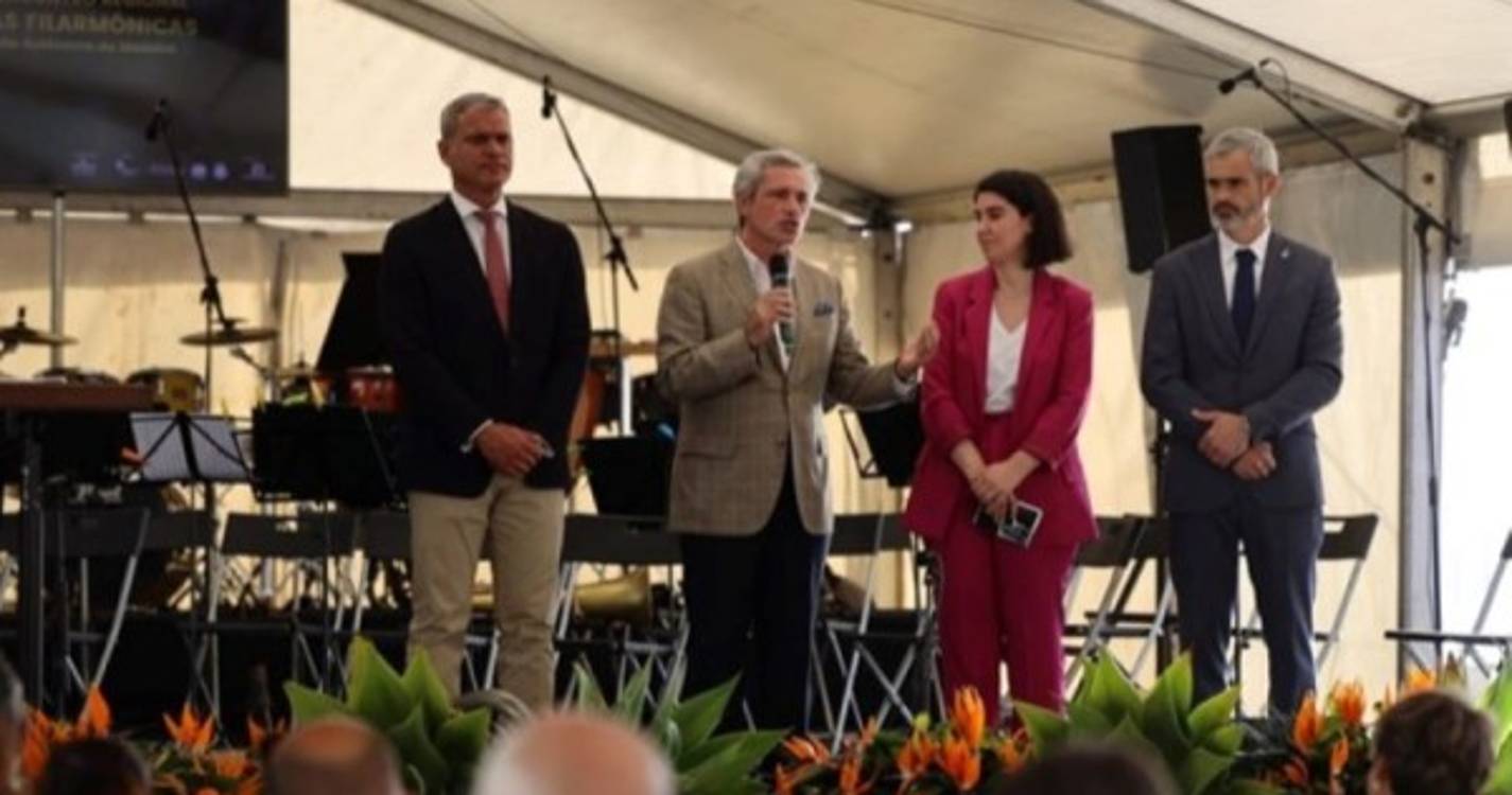 José Manuel Rodrigues enaltece papel das bandas filarmónicas na afirmação da identidade cultural madeirense