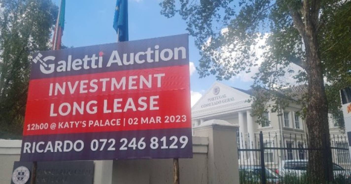 Edifício do Consulado-Geral de Portugal em Joanesburgo vai a leilão
