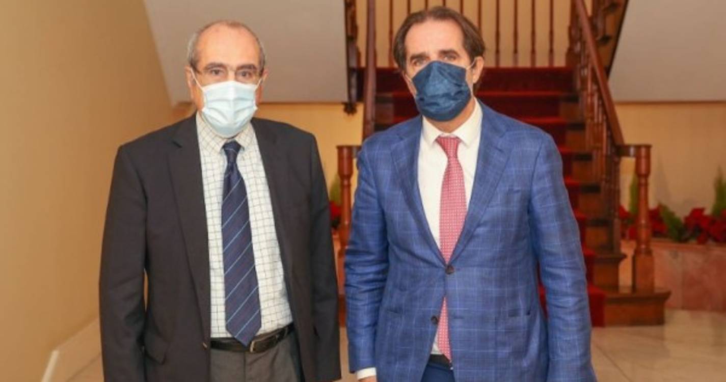 Albuquerque recebeu presidente da Associação de Deficientes das FA