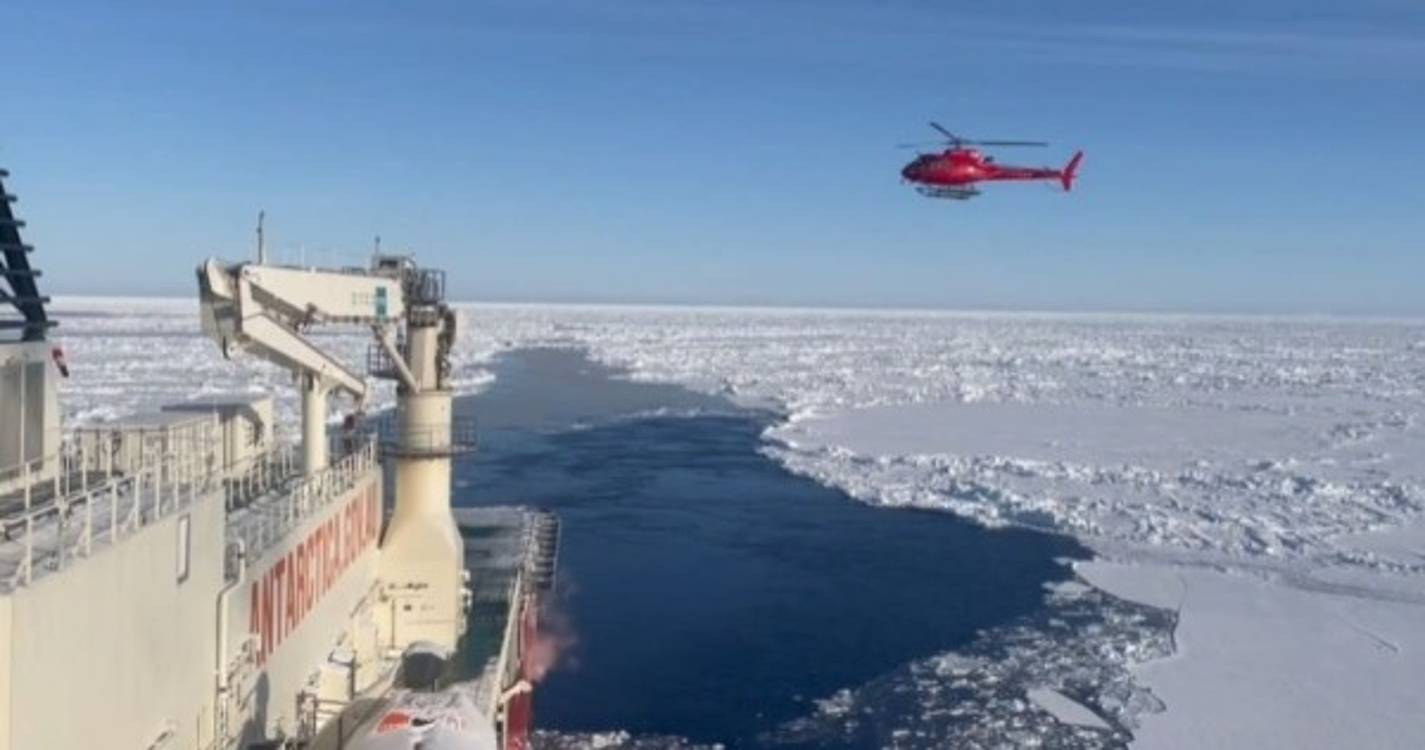 Resgatado australiano que adoeceu em base remota na Antártica