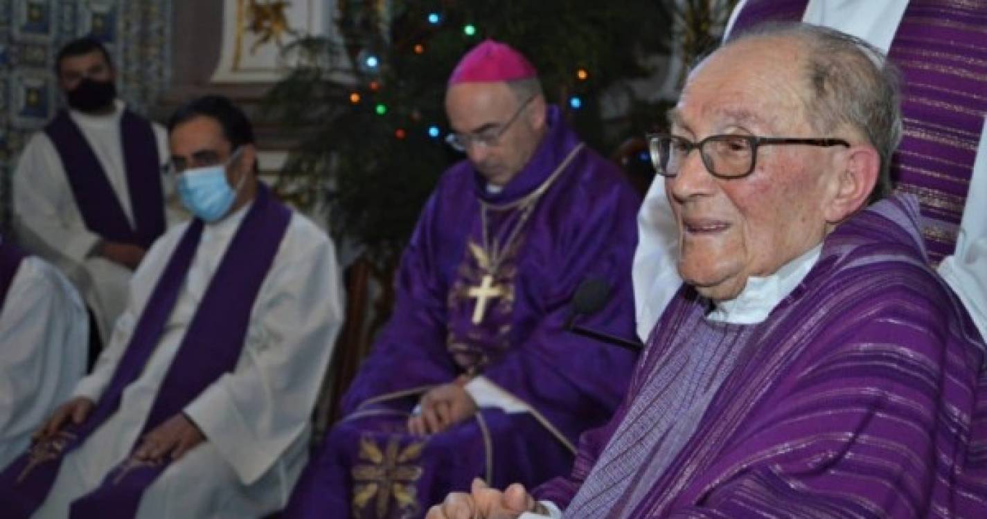 Faleceu o padre Ângelo Álvaro de Freitas. Tinha 99 anos
