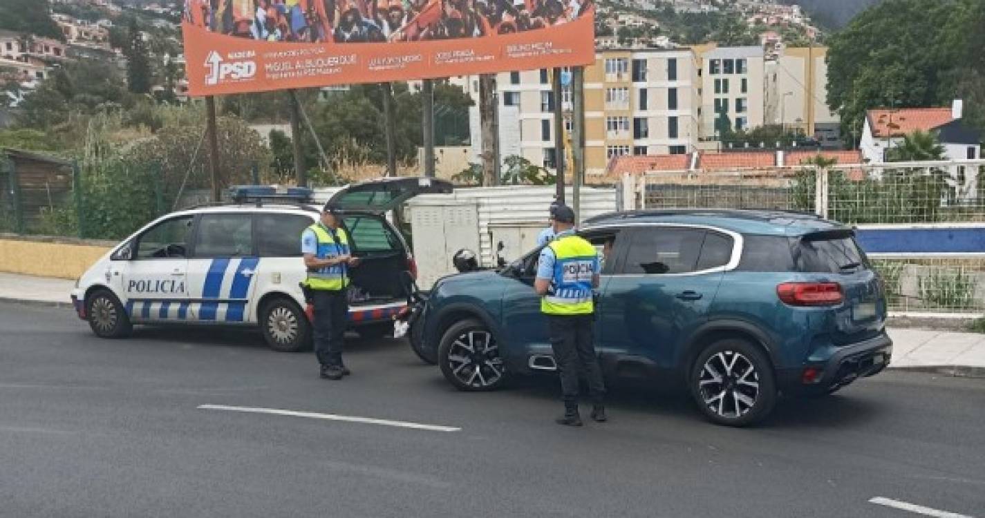 Polícia deteve 20 condutores em apenas seis dias