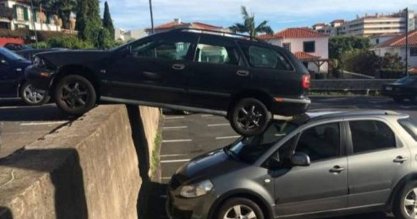 Acidente insólito no Caminho do Amparo