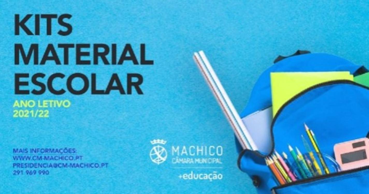 Machico atribui kits escolares gratuitos aos alunos de 1º Ciclo