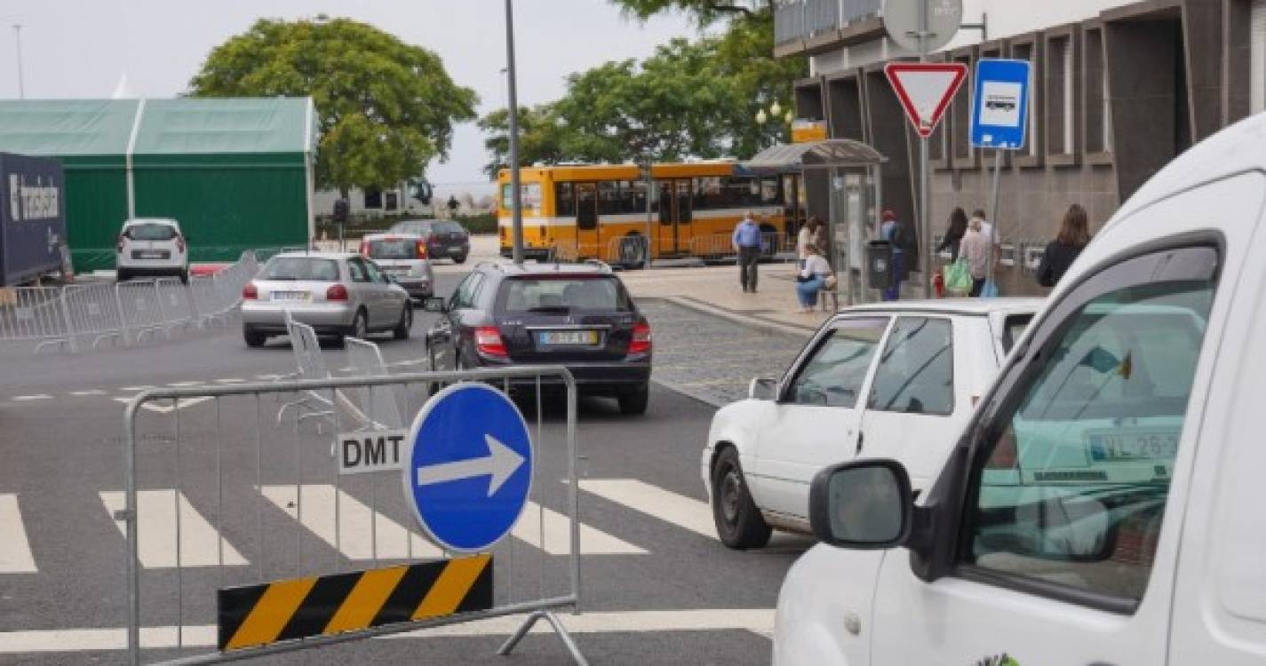Câmara do Funchal divulga lista de condicionamentos na circulação rodoviária