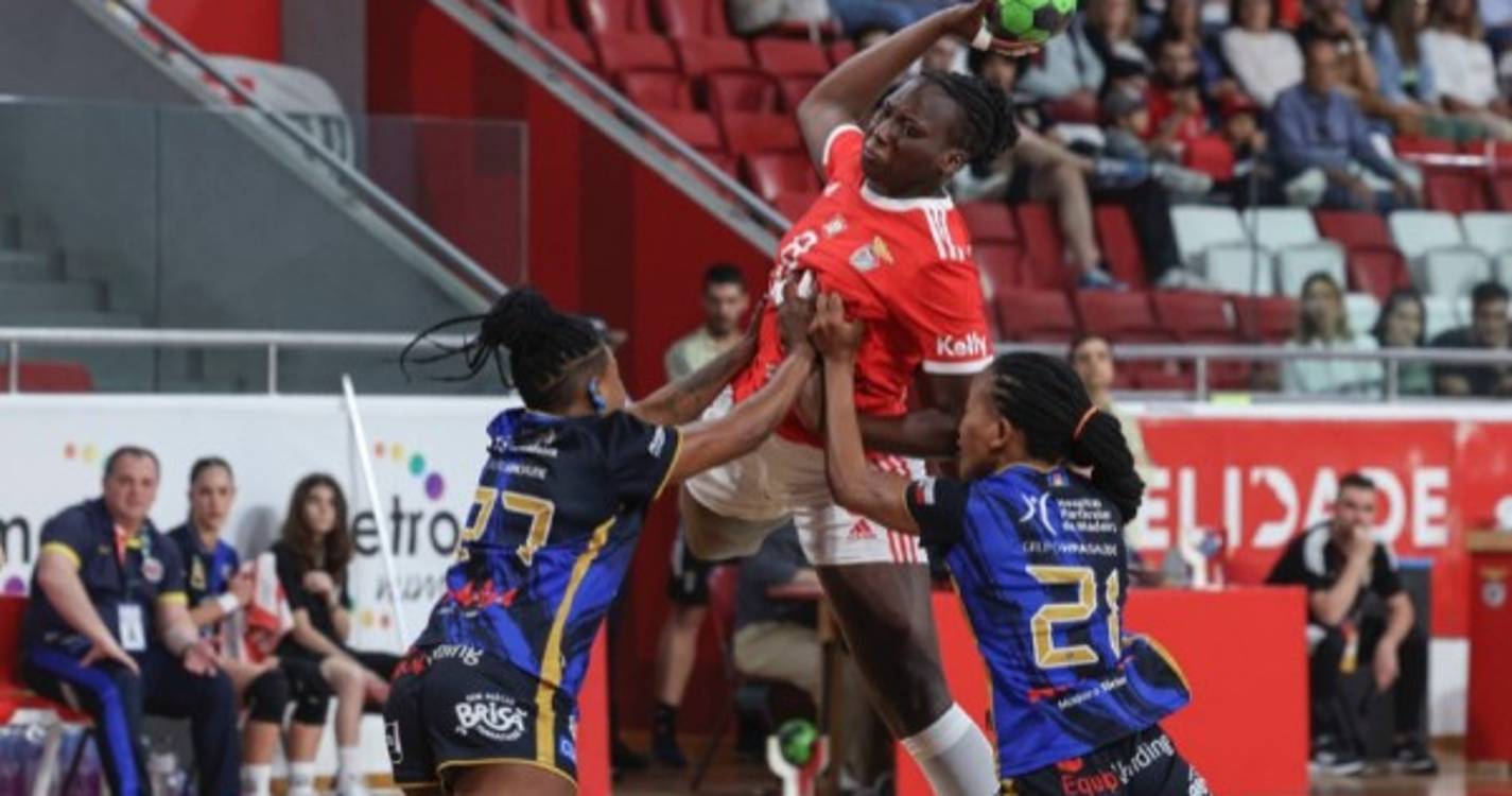 Supertaça: Madeira SAD e Benfica decidem troféu esta tarde