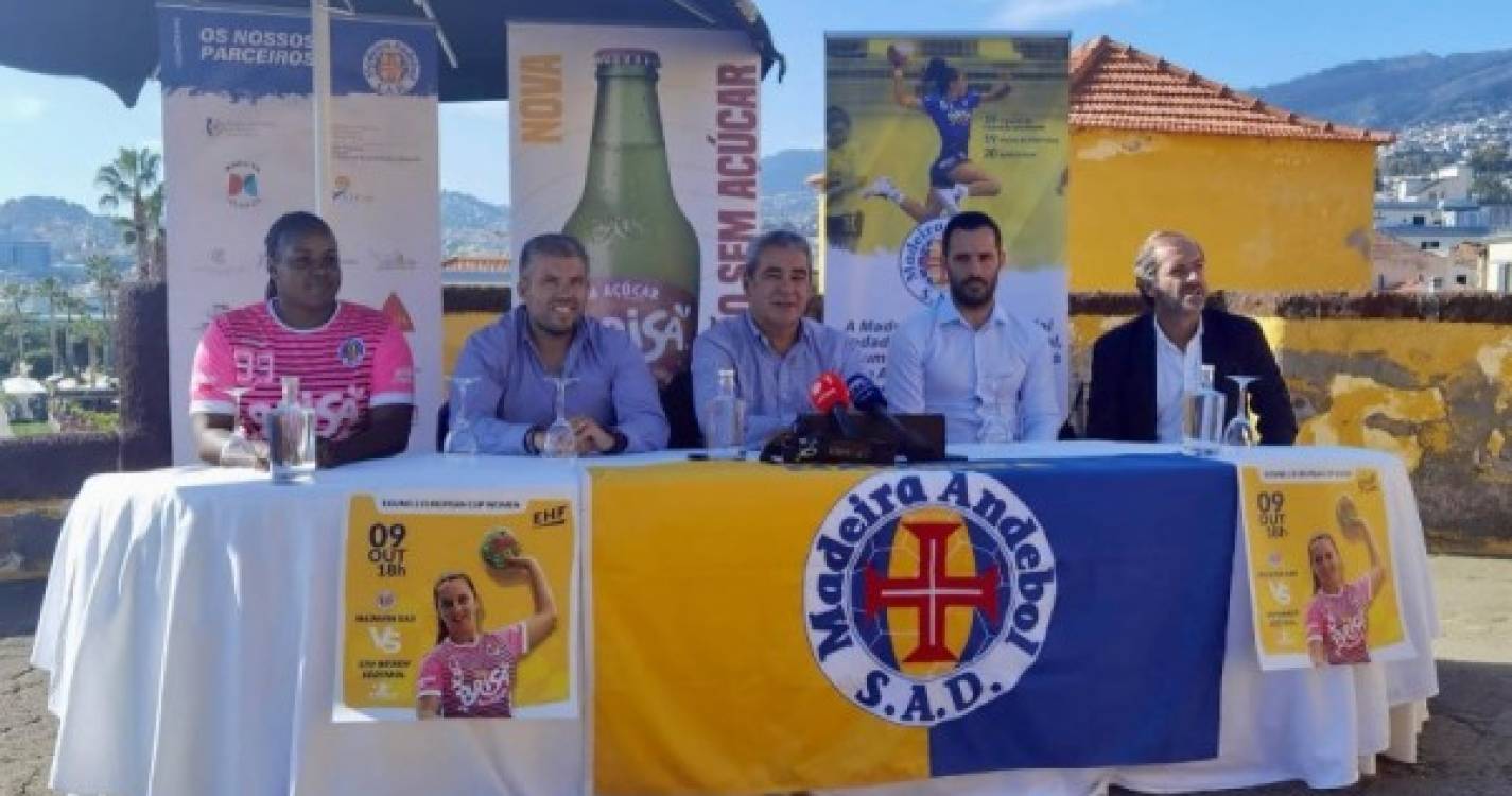 Taça EHF: Madeira SAD confiante para duelo com campeãs italianas