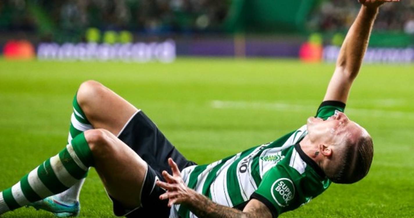 Sporting regressa aos treinos com Nuno Santos lesionado