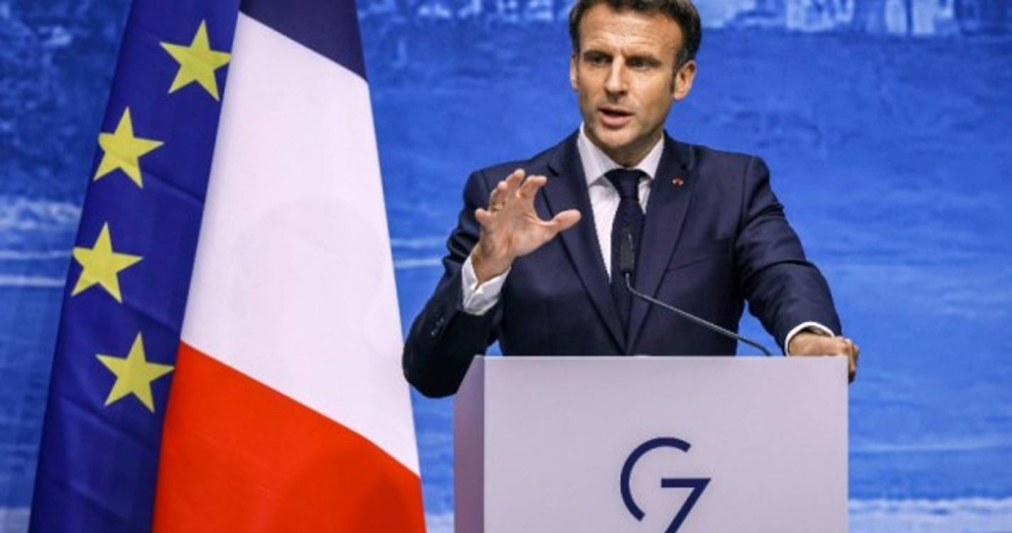 Ucrânia: Macron recusa qualificar Rússia como Estado terrorista