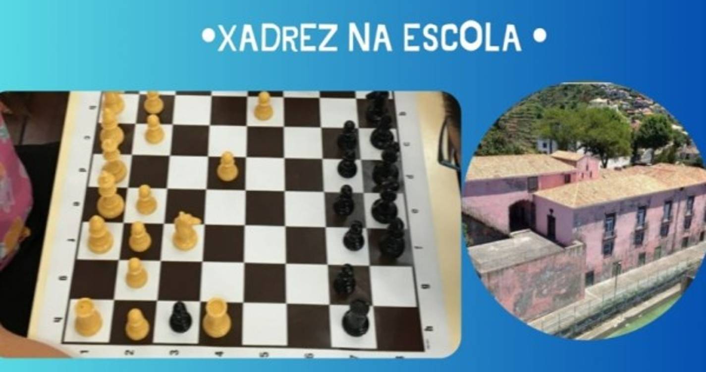 Mentes estratégicas participaram em torneio de xadrez na EB1/PE da Lombada