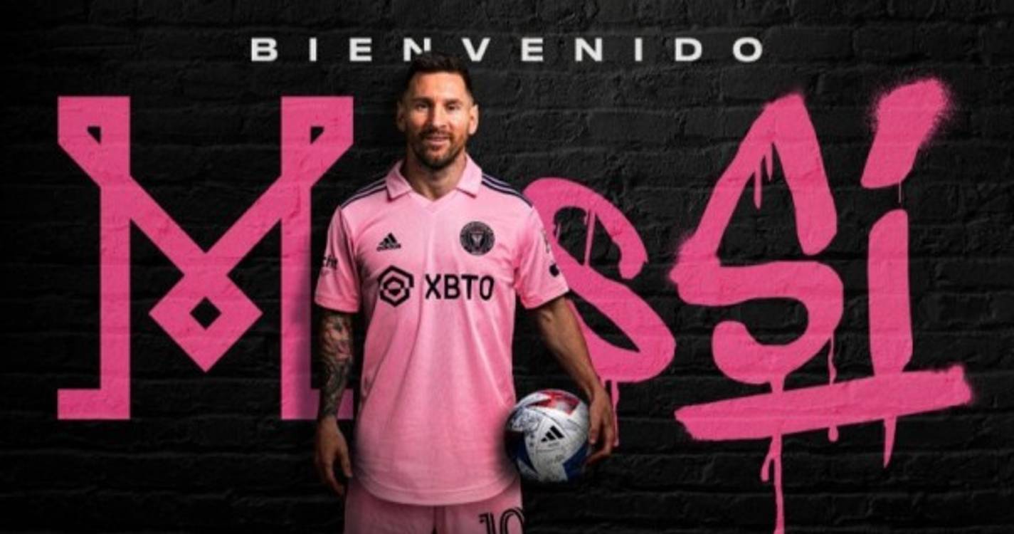 Lionel Messi oficializado como reforço do Inter Miami