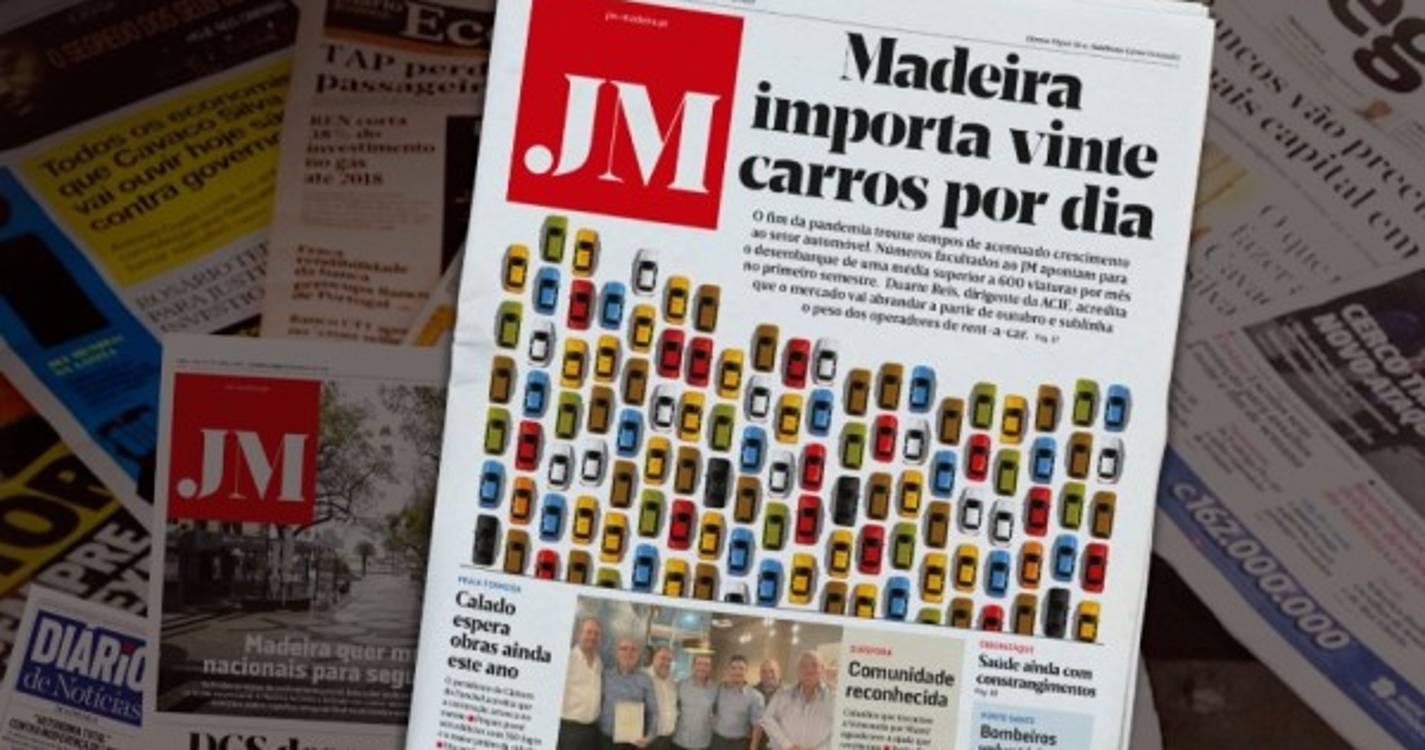 Madeira importa vinte carros por dia