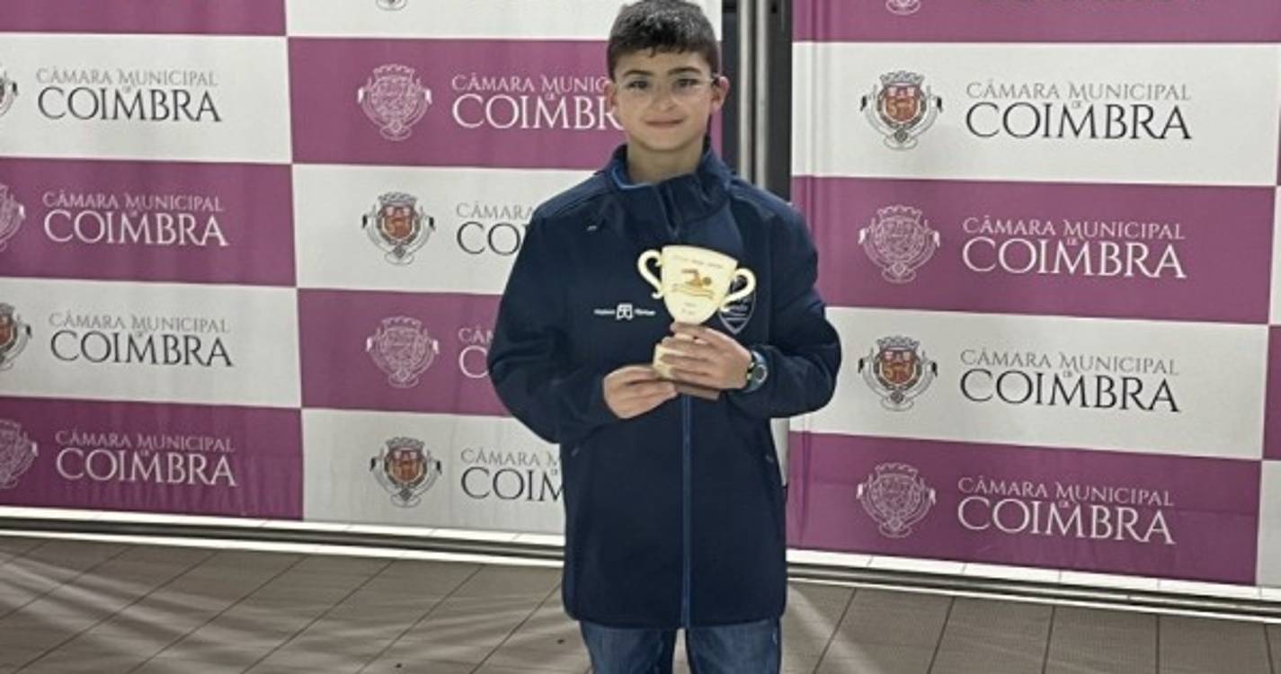 Joaquim Carvalho com quatro recordes na natação