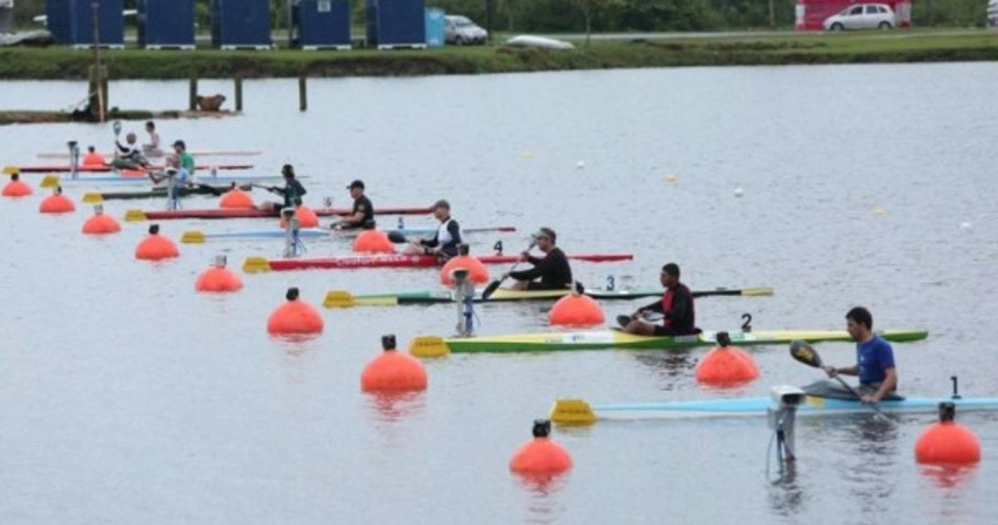 Canoístas madeirenses no Nacional de Regatas em Linha