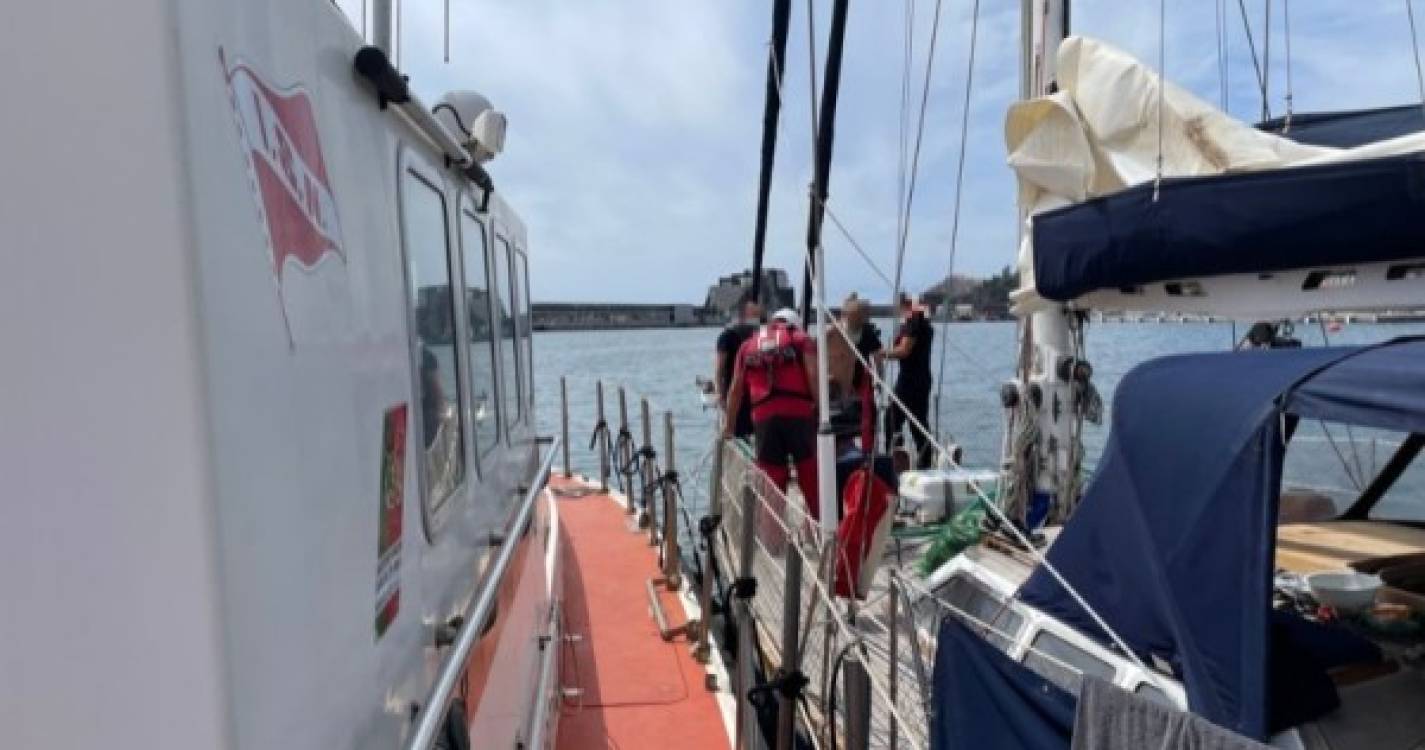 Estação Salva-vidas auxiliou tripulantes de veleiro