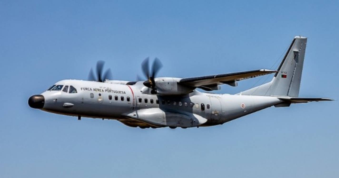 Força Aérea transporta dois doentes do Porto Santo para a Madeira